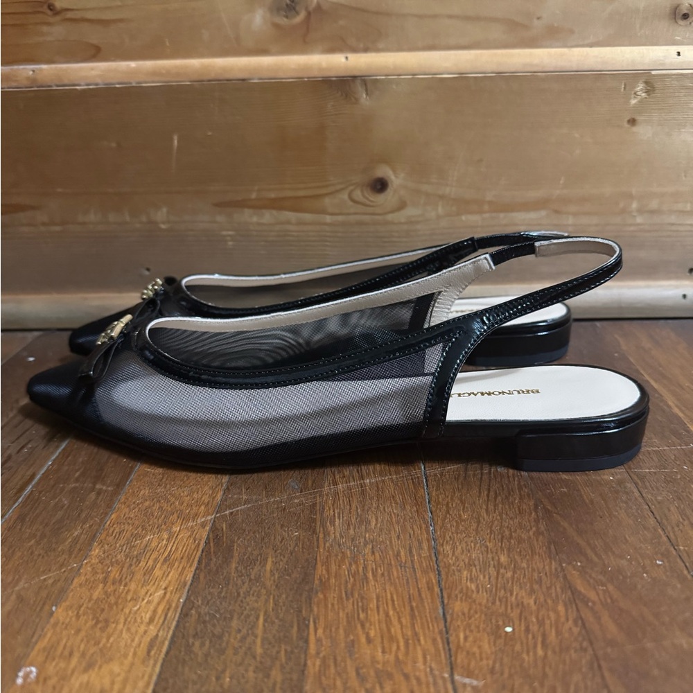 Bruno magli womens mesh ballet flats